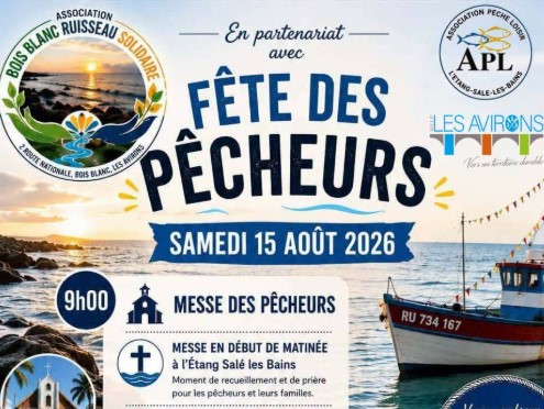 Affiche Fête des pêcheurs à l'étang-salé et aux avirons