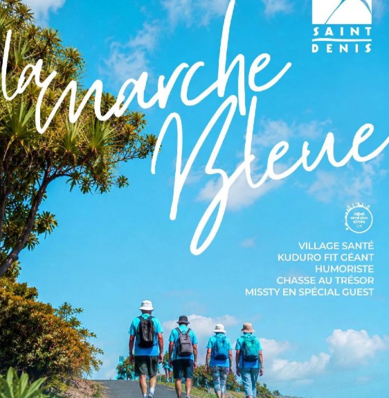 Affiche La marche bleue