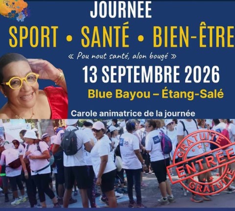Affiche Journée sport, santé et bien-être