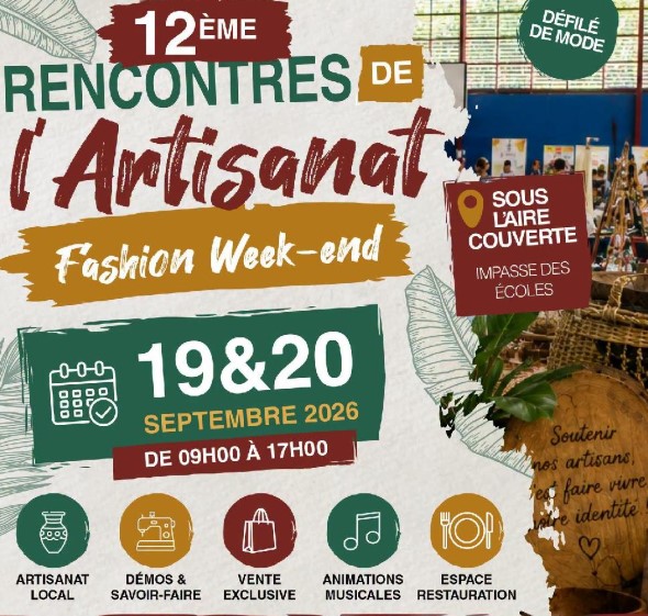 Affiche Les rencontres de l'artisanat