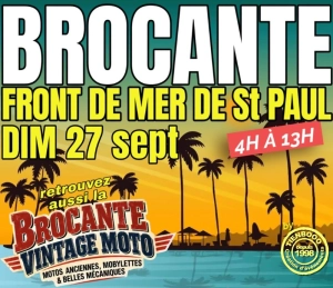 Brocante à saint-paul 