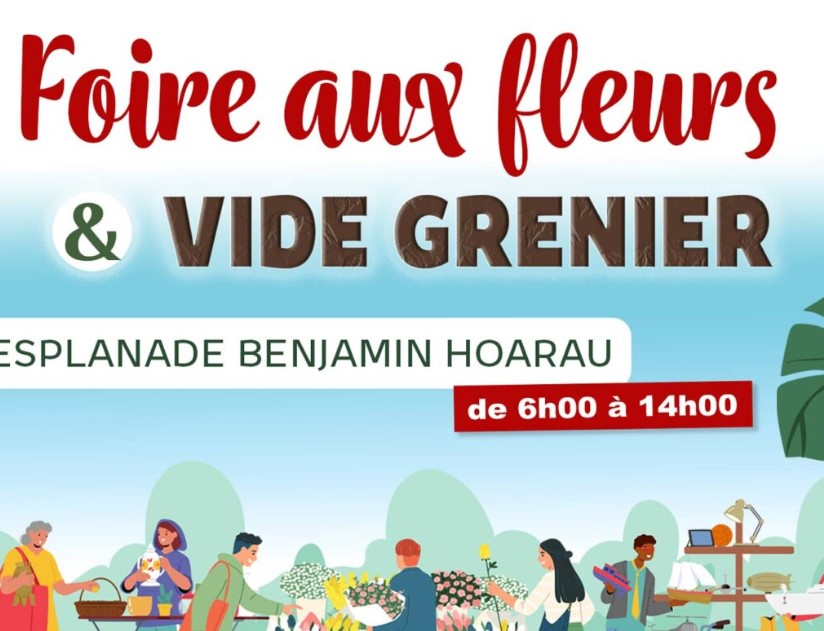 Foire aux fleurs et vide grenier