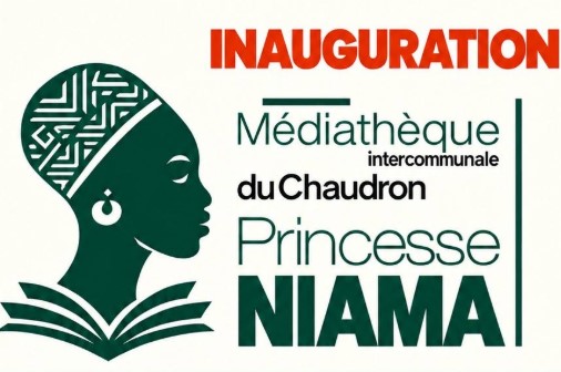 Inauguration de la médiathèque princesse niama