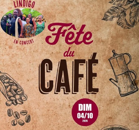 Affiche Fête du café