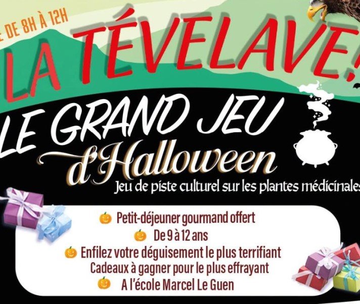 À la tévelave ! le grand jeu d'halloween