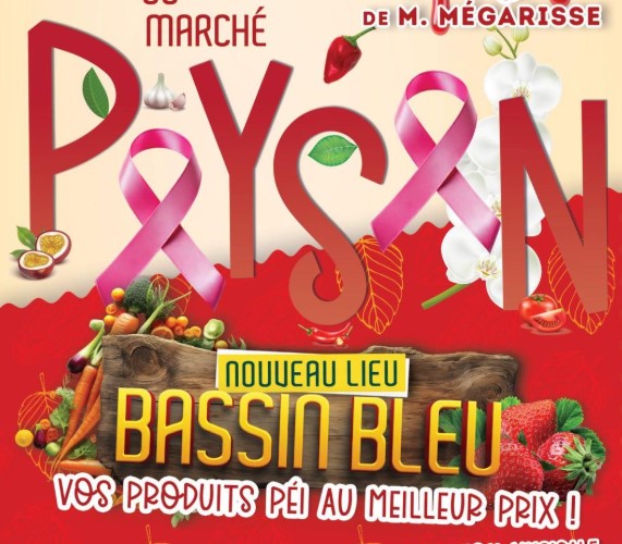 Affiche Marché paysan de sainte-anne 