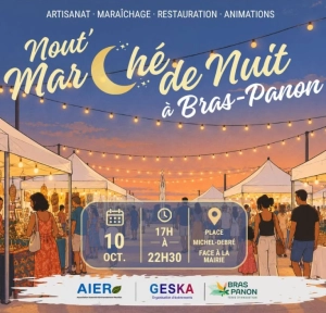 Marché de nuit à bras-panon