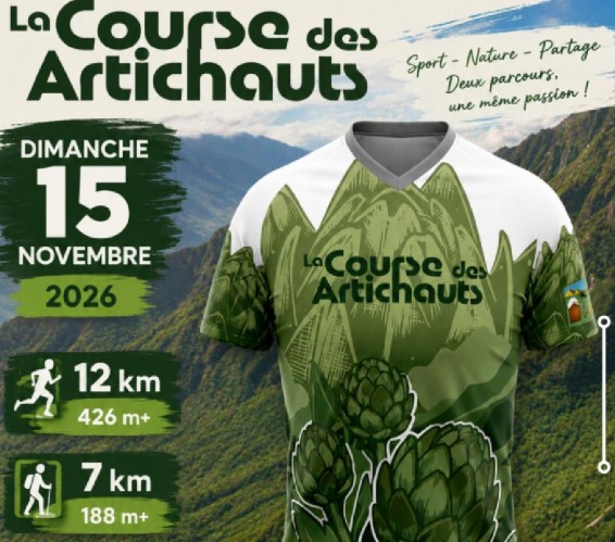 Affiche Course des artichauts 2026