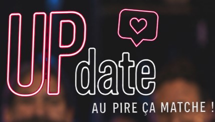 Affiche Update show : dating show en aveugle