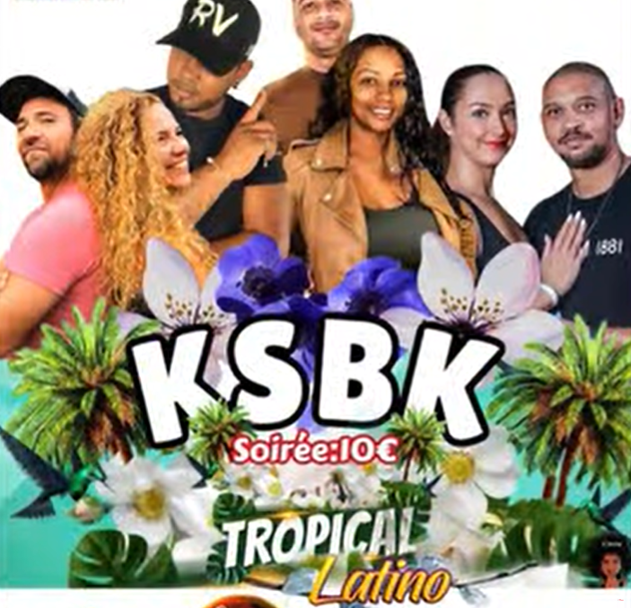 Affiche Saturday Party – Tropical Latino
