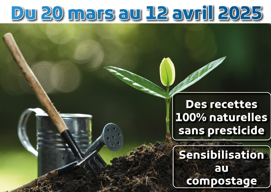 Affiche Terr'O Naturel 2025 : Ensemble pour un jardin au naturel !