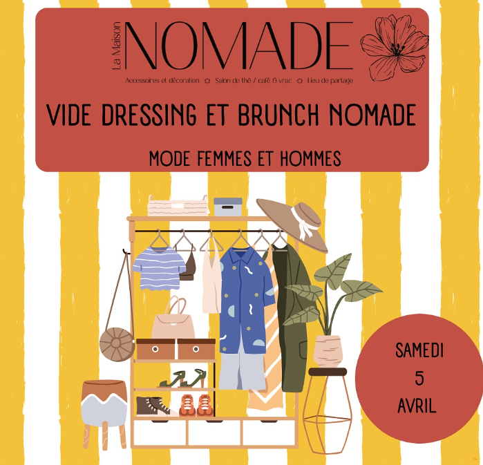 Affiche Vide Dressing et Brunch