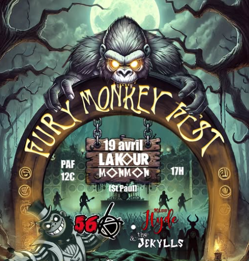 Affiche FURY MONKEY FEST #1