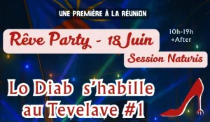 Lo Diab s’habille au Tevelave – Session Naturiste