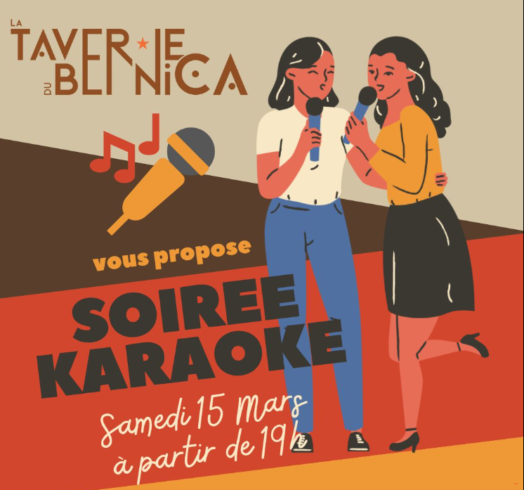 Affiche SOIRÉE KARAOKÉ 