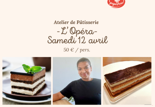 Affiche ATELIER PÂTISSERIE : L'OPÉRA