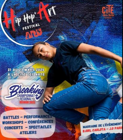 Affiche HIP HOP ART FESTIVAL