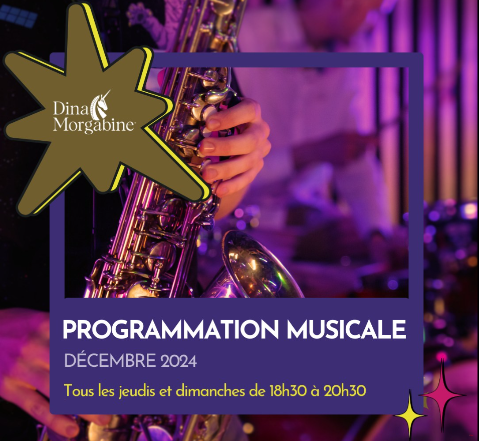 Affiche Dina Morgabine - Des soirées en musique
