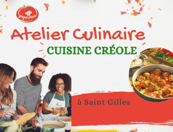Affiche ATELIER DÉCOUVERTE DE LA CUISINE CRÉOLE