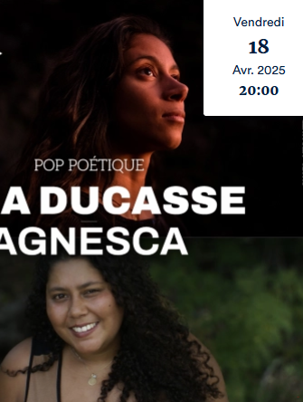 Affiche Lisa Ducasse et Agnesca