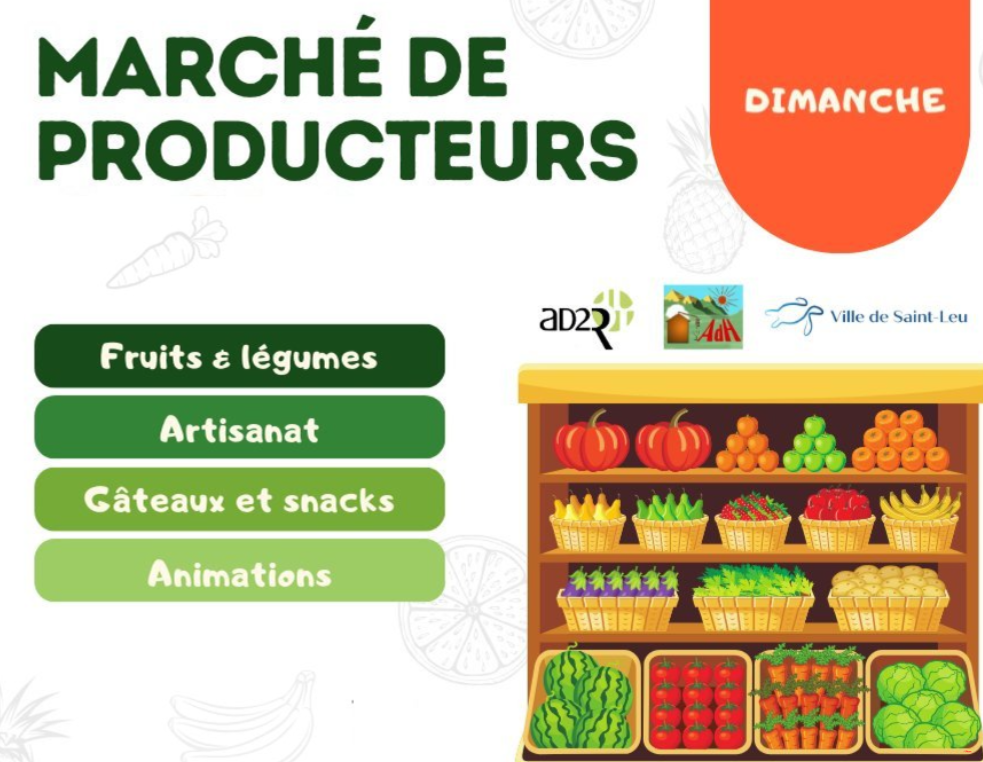 Affiche Marché des producteurs au Plate