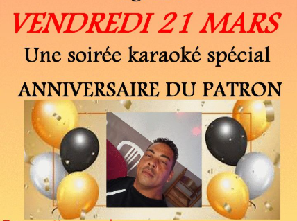Affiche SOIRÉE KARAOKÉ SPÉCIAL