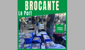 Brocante au Port