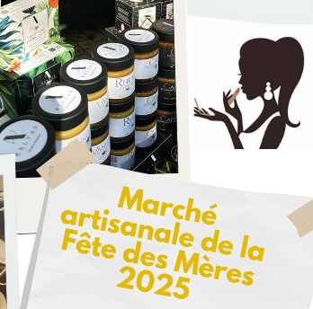 Affiche Marché Artisanal Spécial Fête des Mères