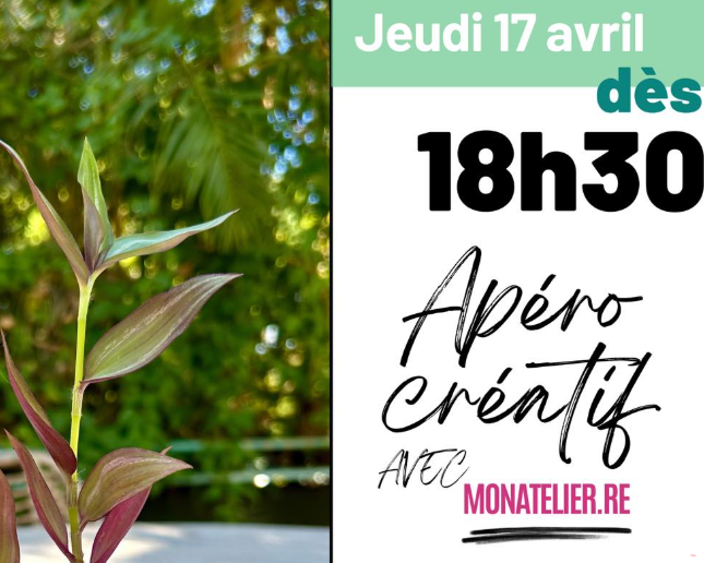 Affiche NOUVEL APÉRO CRÉATIF