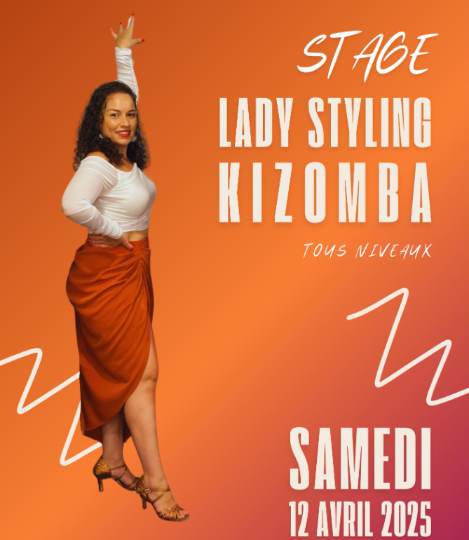 Affiche STAGE LADY STYLING KIZOMBA