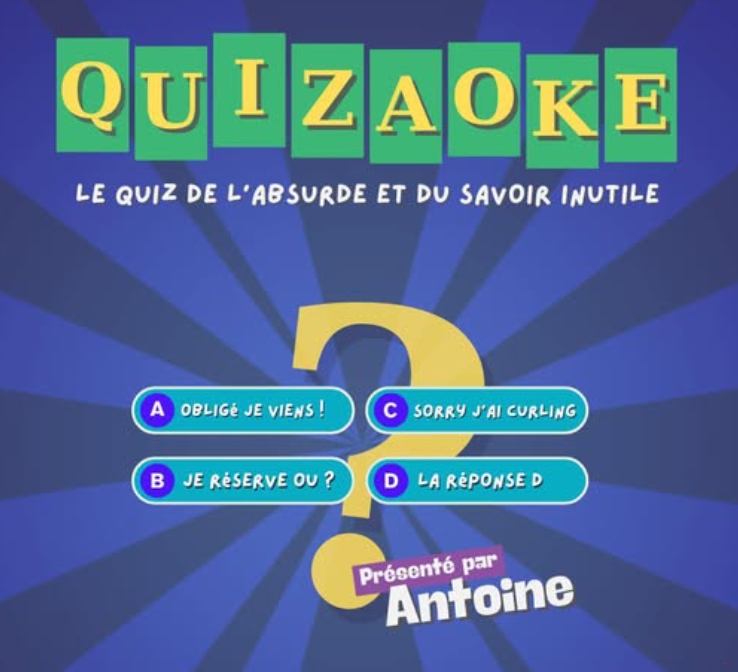 Affiche QUIZAOKE