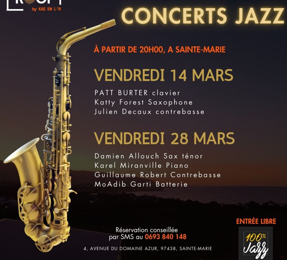 Affiche CONCERT JAZZ