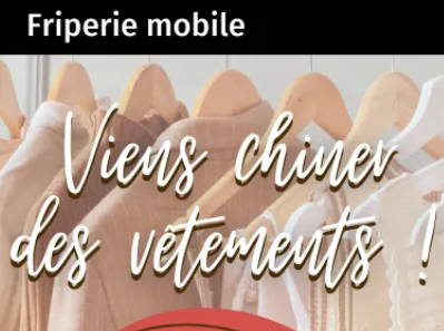 Affiche FRIP'ETIK – FRIPERIE MOBILE