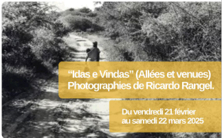 Affiche VERNISSAGE DE L'EXPOSITION : INDAS E VINDAS
