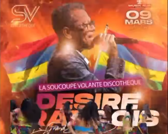 Affiche DEJEUNER DANSANT A LA SOUCOUPE VOLANTE