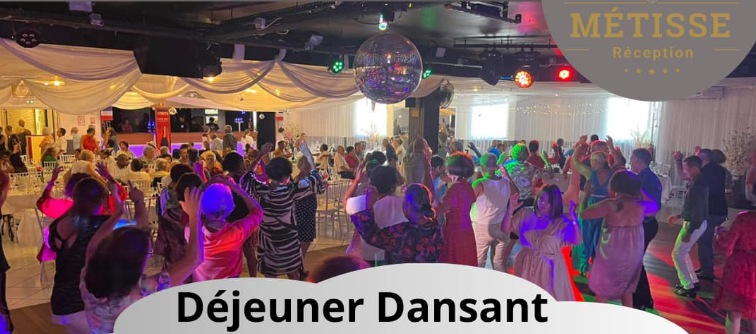 Affiche DEJEUNER DANSANT À LA MÉTISSE