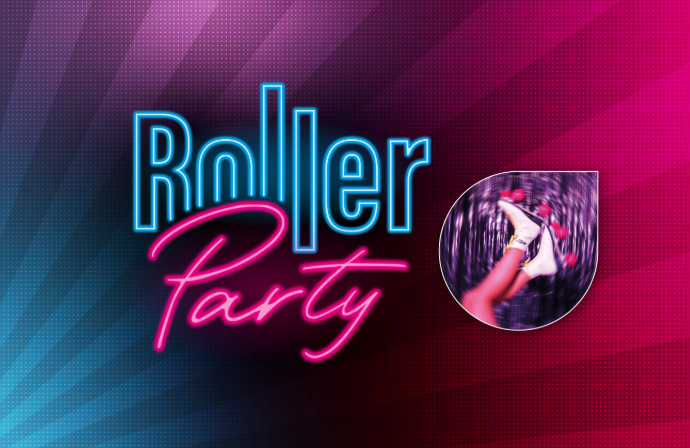 Affiche ROLLER PARTY