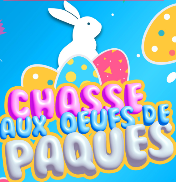 Affiche Grande Chasse aux Œufs de Pâques – Le Tévelave
