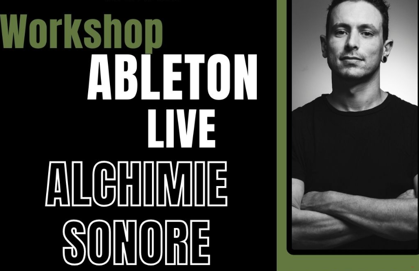 Affiche Workshop Ableton Live - Alchimie Sonore