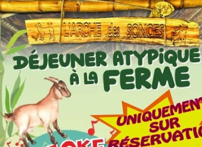 DÉJEUNER ATYPIQUE À LA FERME