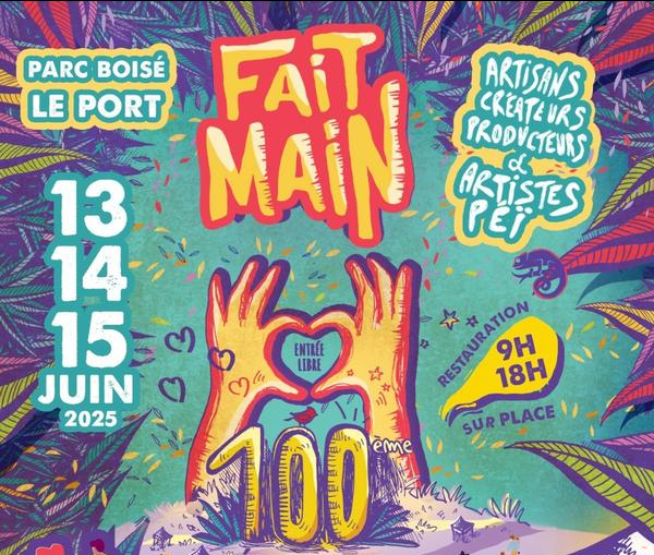 Affiche Salon Fait Main 2025