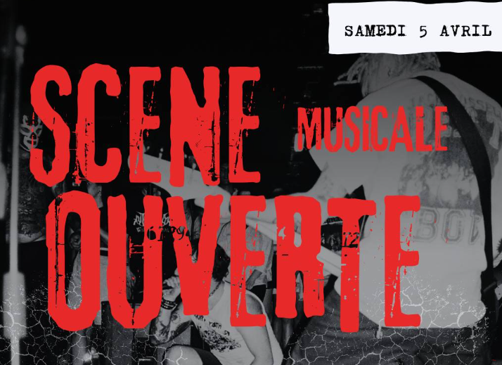 Affiche SCÈNE MUSICALE OUVERTE