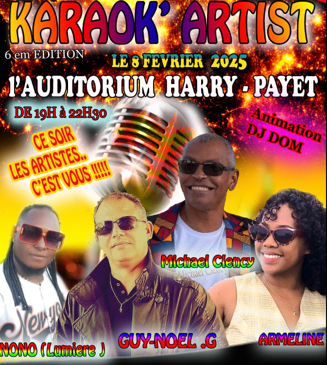 Affiche KARAOK' ARTIST