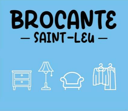 Affiche Brocante à Saint-Leu