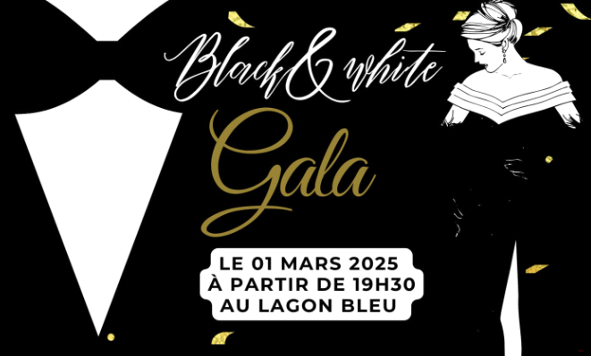 Affiche Black & White GALA