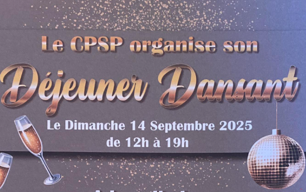 Affiche Déjeuner Dansant - CPSP