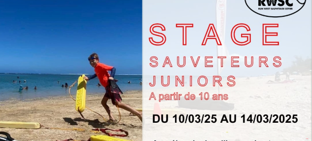 Affiche STAGE RUN WEST SAUVETAGE CÔTIER