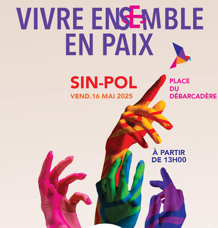Affiche JOURNÉE INTERNATIONALE DU VIVRE ENSEMBLE EN PAIX