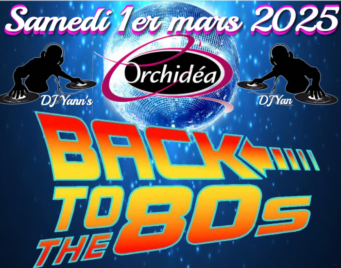 Affiche BACK TO THE 80S