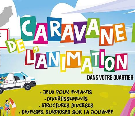 Affiche Caravane de l'animation à Petite-Île